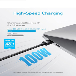 کابل دیتا Type-C انکر مدل Anker 333 A8756 طول 1.8 متر