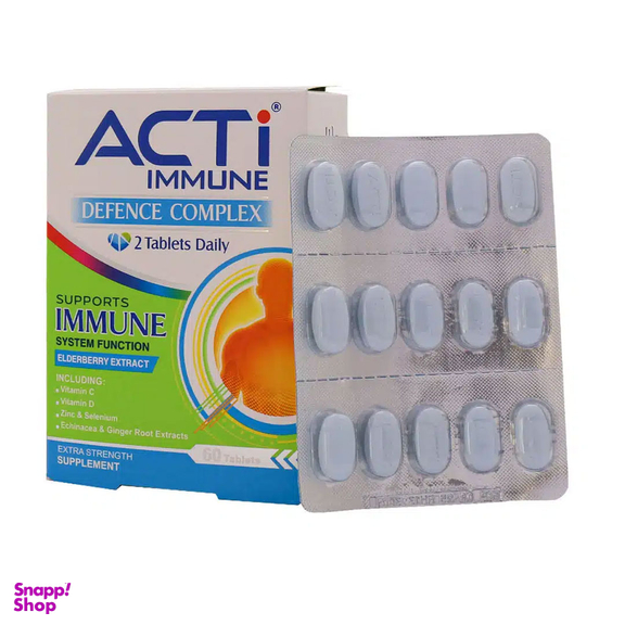 قرص اکتی ایمیون ابیان دارو بسته 60 عددی