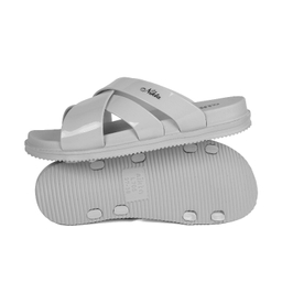 دمپایی زنانه نیکتا مدل رز رنگ طوسی