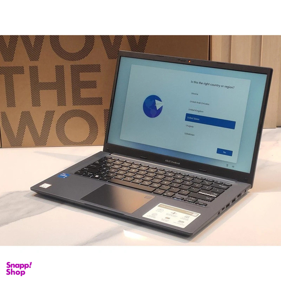 لپ تاپ 14 اینچی ایسوس مدل Vivobook 14 X1404VA-I512256-i5 1334U-16GB DDR4 3200MHz-512GB SSD-TN کاستوم شده