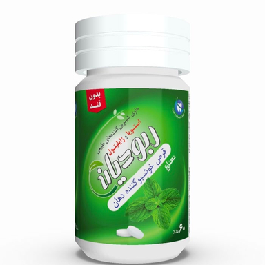قرص خوشبو کننده دهان ربودیان طعم نعنا بسته 60 عددی