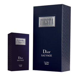 ادو پرفیوم مردانه فیستا مدل Dior Sauvage حجم 100 میلی لیتر به همراه عطر جیبی مردانه فیستا مدل Dior Sauvage حجم 15 میلی لیتر