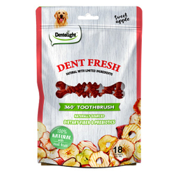 تشویقی سگ دنتالایت مدل S DENT FRESH sharjpet وزن 100 گرم