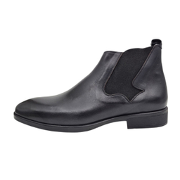 نیم بوت مردانه چرم ریباری مدل Z30 رنگ مشکی