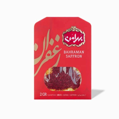 زعفران سرگل بهرامن وزن 2 گرم
