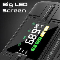 جامپ استارتر خودرو و پاوربانک پرومیت مدل PATROLPACK-3 ظرفیت 12000 میلی آمپر ساعت