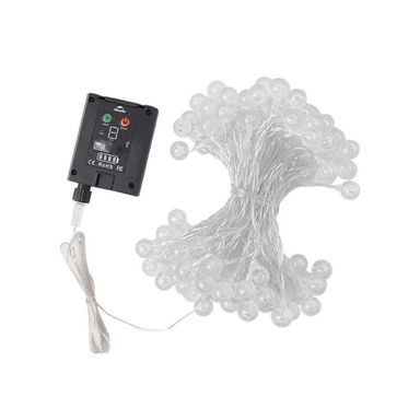 ريسه روشنايی سولار شارژی نیچرهایک مدل Solar String Lights کد DQ027 طول 20 متر 100 لامپ