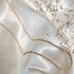 زنجیر زنانه ژوپینگ مدل مارپیچ کد MZ