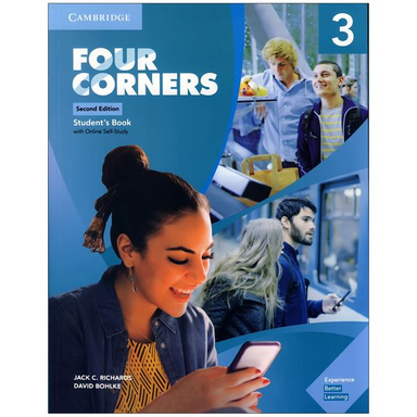 کتاب four corners 3 2nd اثر Jack C. Richards and David Bohlke انتشارات کمبریج
