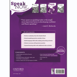 کتاب Speak Now 3 اثر Jack C.Richards و David Bohlke انتشارات Oxfod