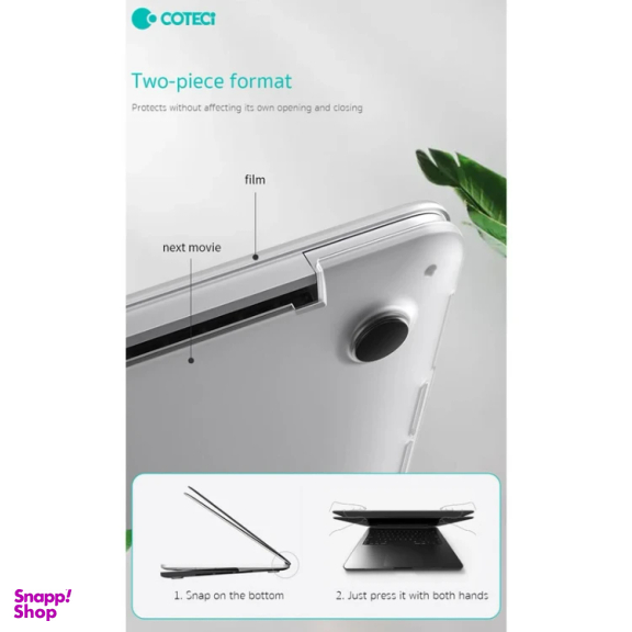 کاور محافظ لپ تاپ کوتسی مدل 11023 مناسب مک بوک ایر 13 اینچ A2681 / A3113