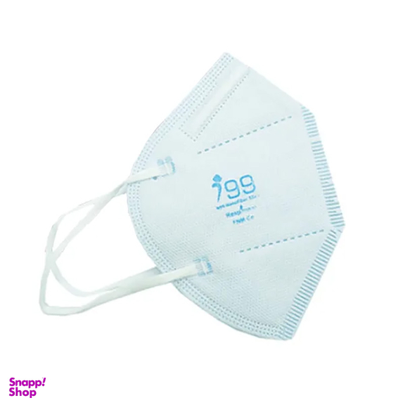 ماسک تنفسی رسپی نانو مدل V-Type N99 رنگ آبی روشن بسته 10 عددی