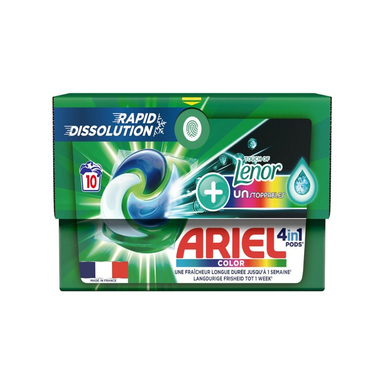 قرص ماشین لباسشویی آریل مدلTouch Of Lenor بسته 10 عددی