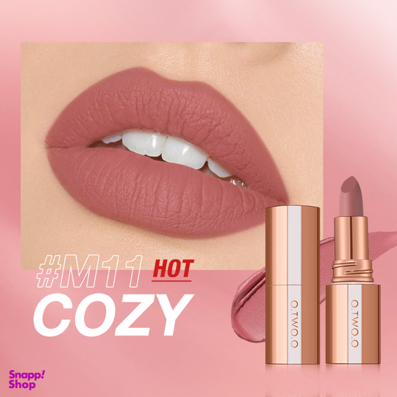 رژ لب جامد او تو او شماره M11 Cozy