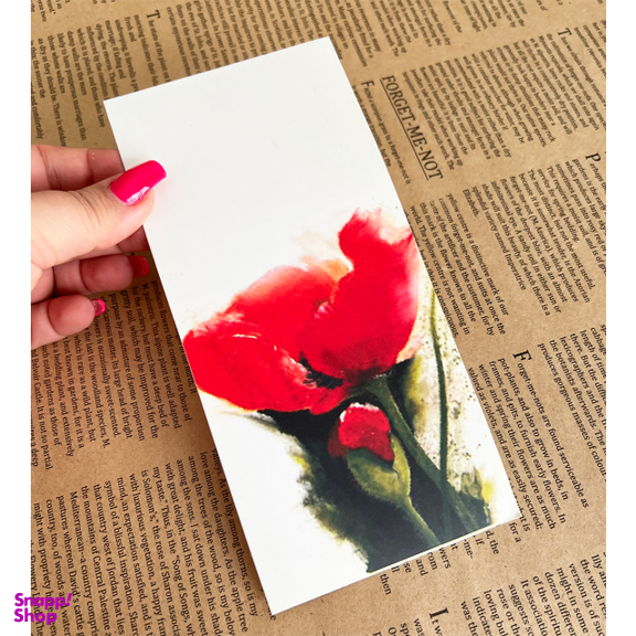 کارت پستال هدیه طرح گل کد JAM.15 بسته 12 عددی