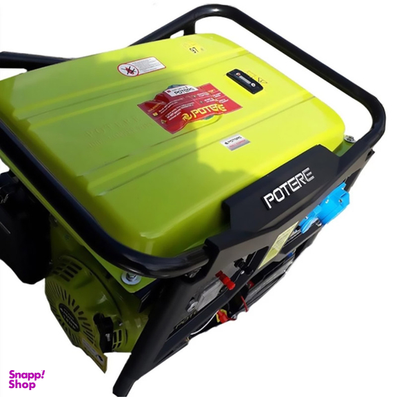 موتور برق پوتر مدل PT18000VES استارتی 9 کیلووات به همراه چرخ و دسته