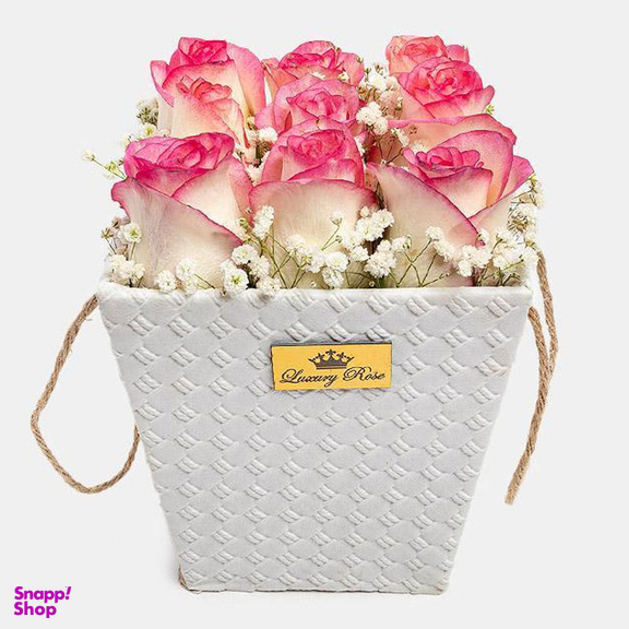 باکس گل طبیعی سایز کوچک ابعاد 15×30