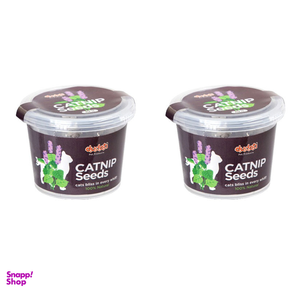 بذر کت نیپ گربه دودوتی مدل Catnip1 وزن 80 گرم بسته دو عددی