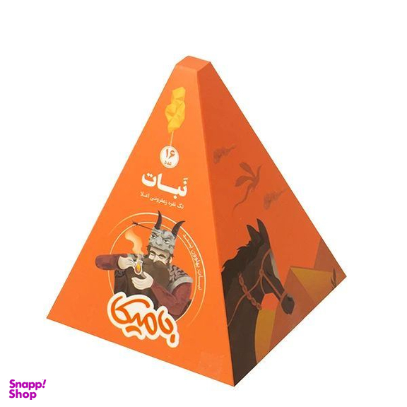 نبات زعفرانی بامیکا وزن 300 گرم بسته 16 عددی