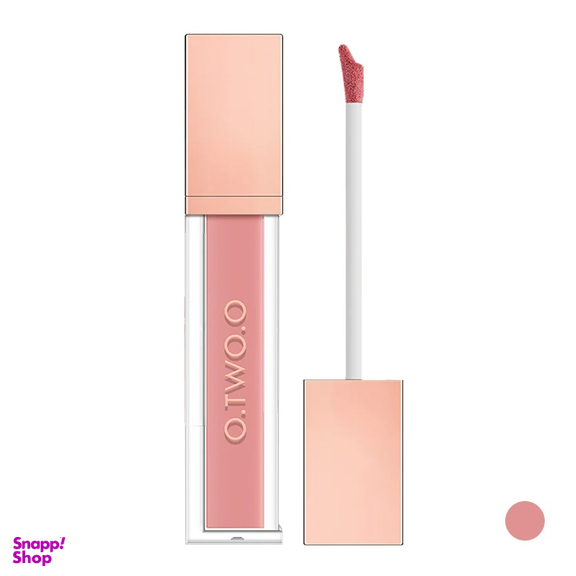 رژ لب مایع او تو او مدل Apricot Peach Pink شماره 01