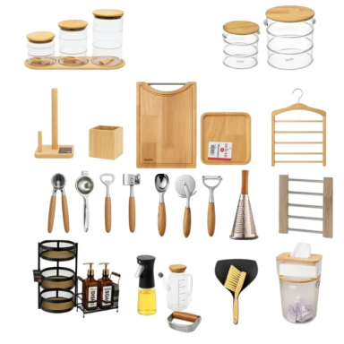 سرویس آشپزخانه 25 پارچه رد فلاور کد W85