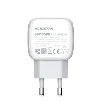 شارژر دیواری کینگ استار مدل KW252 PD