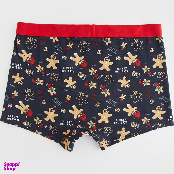 شورت پادار مردانه ال سی وایکیکی مدل W3GM32Z8 به همراه جوراب