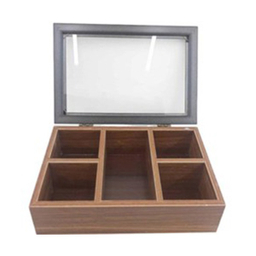 باکس پذیرایی چوبی رایکا مدل کبریتی کد 9252