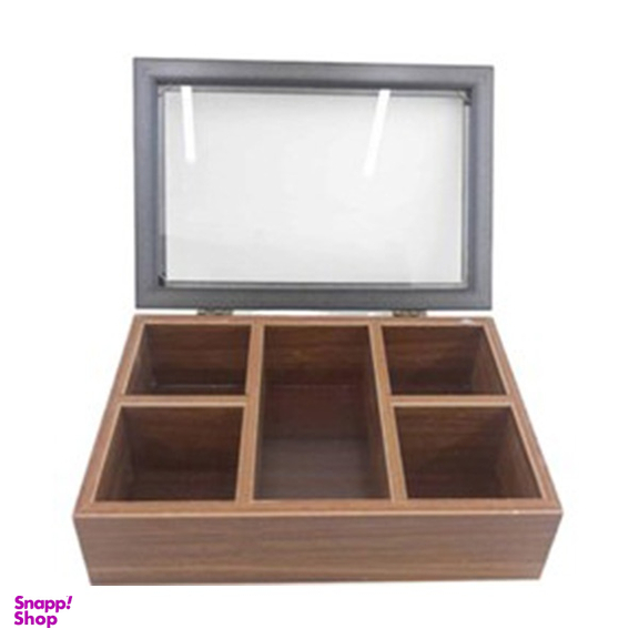 باکس پذیرایی چوبی رایکا مدل کبریتی کد 9252