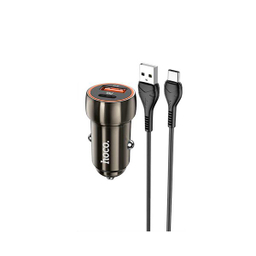 شارژر فندکی 20 وات هوکو مدل Z46A به همراه کابل تبدیل Type-C