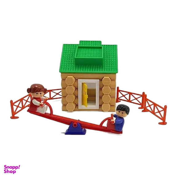 ساختنی 45 تکه ناب سل مدل کلبه جنگلی WOODLAND COTTAGE