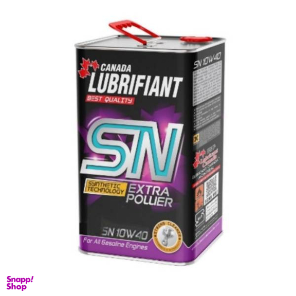 روغن موتور کانادا لوبریفنت مدل SN 10W40 حجم 4 لیتر