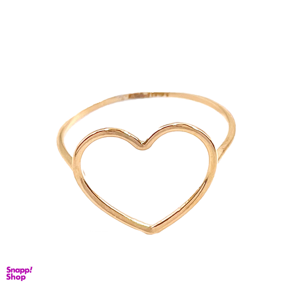 انگشتر طلا ۱۸ عیار زنانه مدل قلب آنا کد 132275