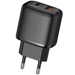 شارژر دیواری فست شارژ پرودو مدل PD-20WACEU 2Port 3A QC3.0 PD 20W