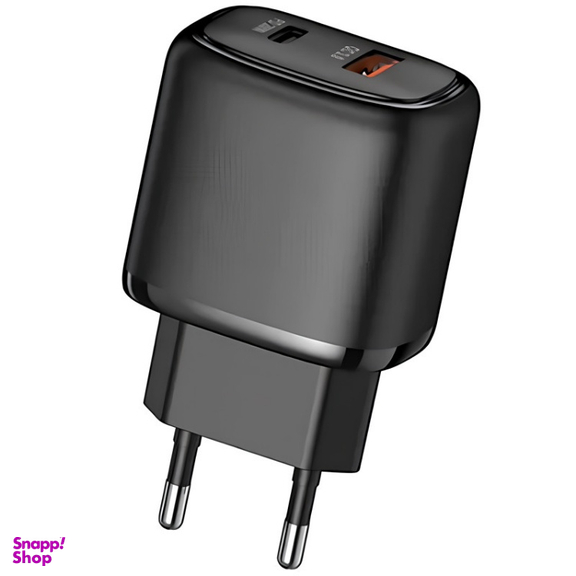 شارژر دیواری فست شارژ پرودو مدل PD-20WACEU 2Port 3A QC3.0 PD 20W