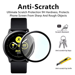 محافظ صفحه نمایش بوف مدل FullGlue-Flexible-G مناسب برای ساعت هوشمند سامسونگ Galaxy Watch 4/5 /Active 2/1 40mm