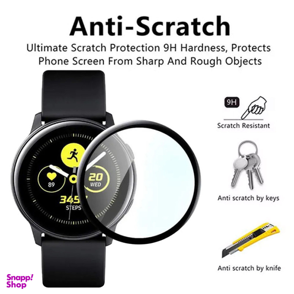 محافظ صفحه نمایش بوف مدل FullGlue-Flexible-G مناسب برای ساعت هوشمند سامسونگ Galaxy Watch 4/5 /Active 2/1 40mm