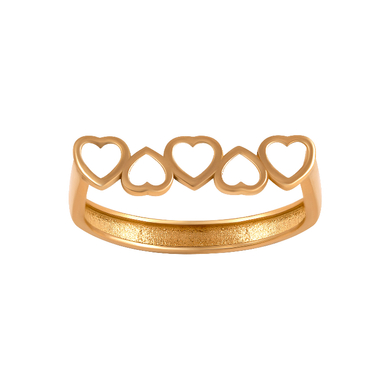 انگشتر طلا 18 عیار زنانه جواهری سون کد 5718