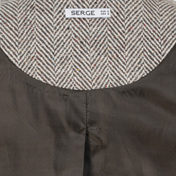 کت زنانه سرژه مدل 212267 رنگ قهوه ای