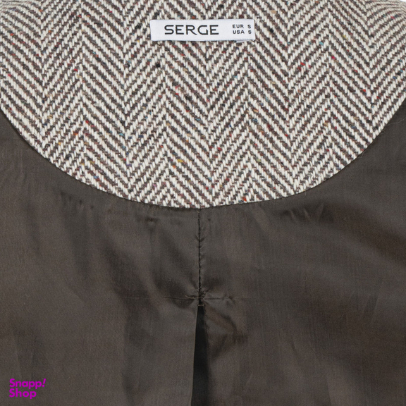 کت زنانه سرژه مدل 212267 رنگ قهوه ای