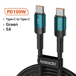 کابل Type-C توکی مدل 100W TQ-X12 طول 2 متر
