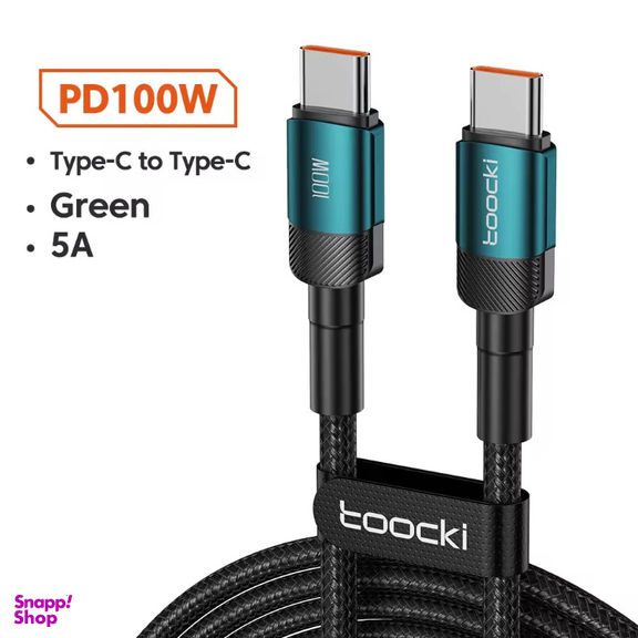 کابل Type-C توکی مدل 100W TQ-X12 طول 2 متر