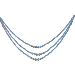 پرده جمع کن مدل مروارید سه خط لی لوکس مجموعه 2 عددی