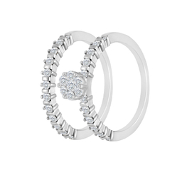 انگشتر نقره زنانه اقلیمه مدل AN2360