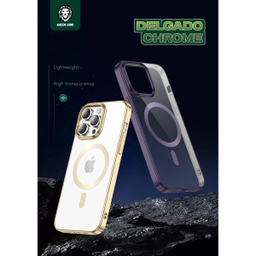 کاور گرین لاین مدل Delgado Chrome مناسب برای گوشی موبایل اپل IPhone 14 Pro Max