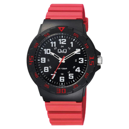 ساعت عقربه ای مردانه کیو اند کیو کد VR18J013Y رنگ قرمز