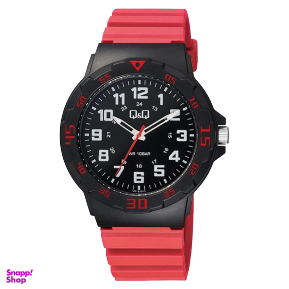 ساعت عقربه ای مردانه کیو اند کیو کد VR18J013Y رنگ قرمز