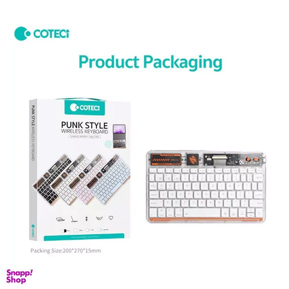 کیبورد بی سیم بلوتوثی کوتتسی مدل 84012