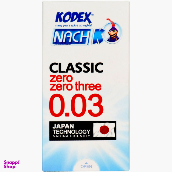 کاندوم ناچ کدکس (Notch Codex) مدل Classic بسته 10 عددی