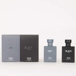 ادوپرفیوم مردانه دفکتو پک دوقلو مدل black grey